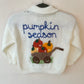 "Pumpkin Season" Handmade Cardigan Size Approx 4-6 Years