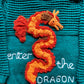 "Enter The Dragon" Handmade Cardigan Size Approx 5-7 Years