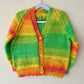 "Daisy Days" Handmade Cardigan Size Approx 4-5 Years