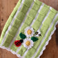 Handmade Bee and Ladybird Pram Blanket