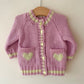 "Loved” Handmade Cardigan Size Approx 6-12 Months