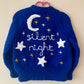 "Silent Night" Handmade Cardigan Size Approx 2-3 Years