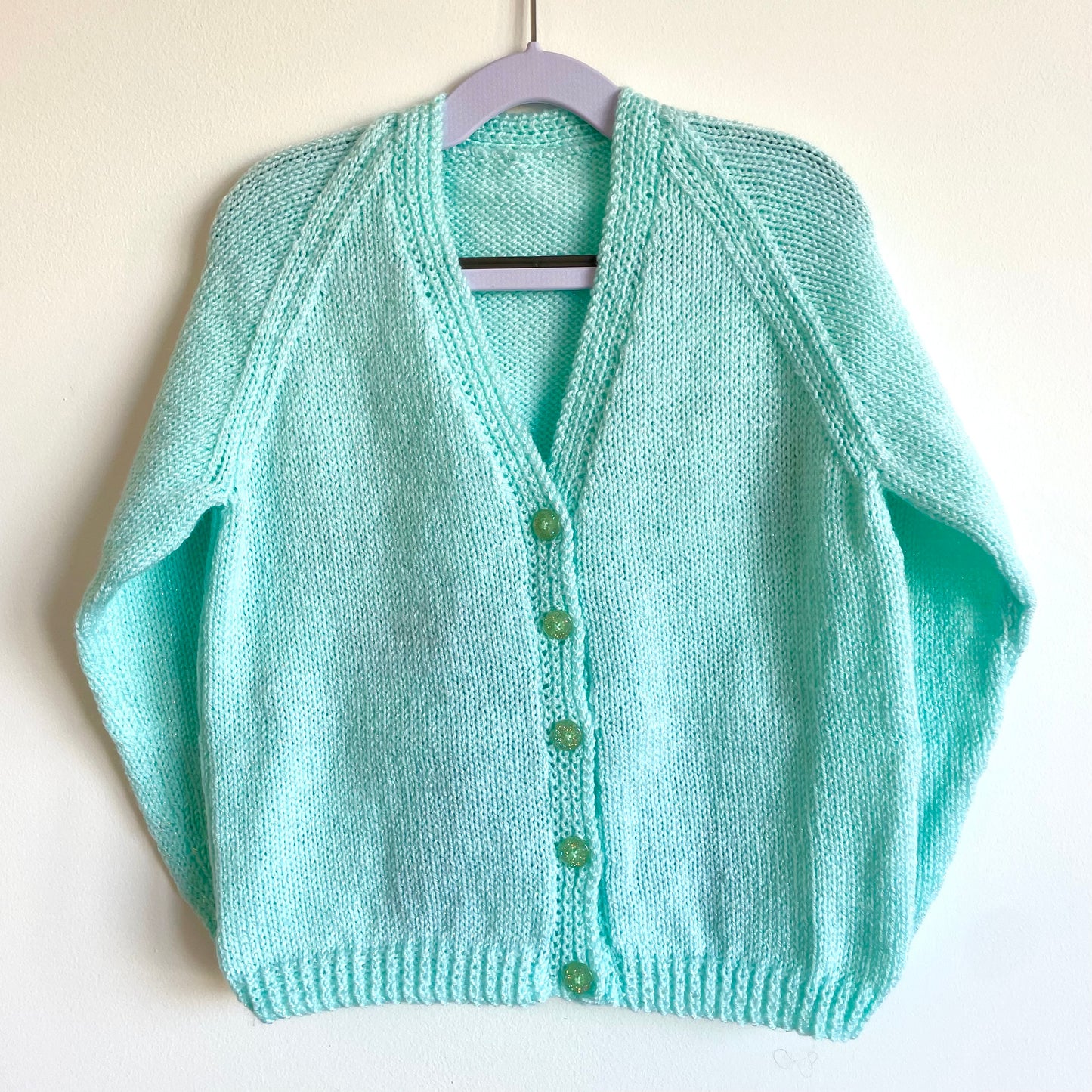 "Make Waves” Handmade Cardigan Size Approx 4-6 Years