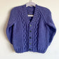 "BOO" Handmade Cardigan Size Approx 2-3 Years