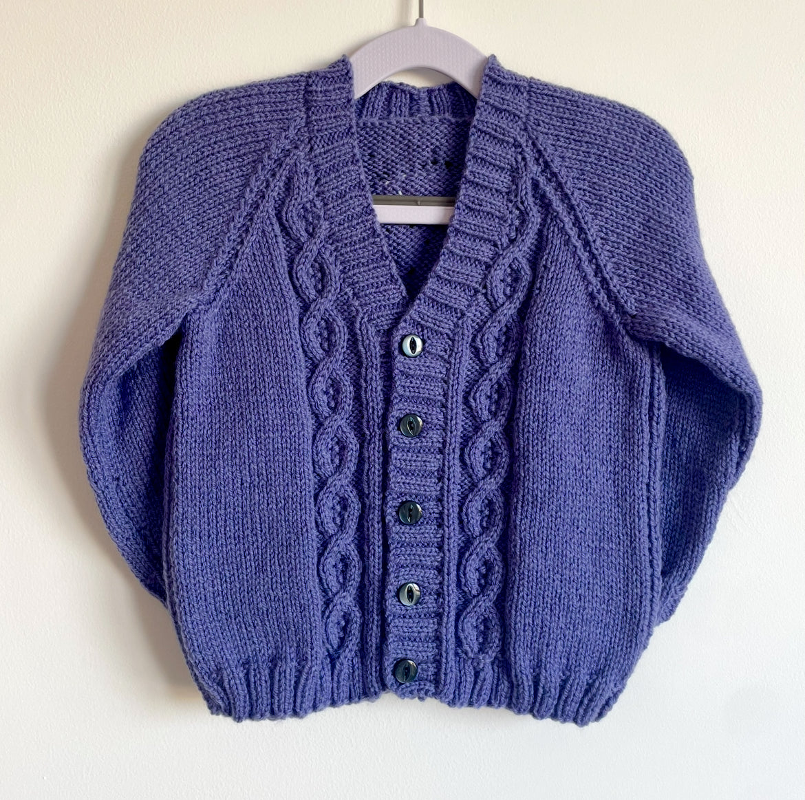 "BOO" Handmade Cardigan Size Approx 2-3 Years