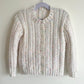 "Spring Bunnies” Handmade Cardigan Size Approx 3-4 Years