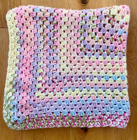 Medium Multi-Coloured Handmade Blanket