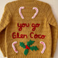 “You Go Glen Coco” Ladies Handmade Cardigan Size Approx UK 10-12