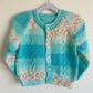 "Cute As Can Bee” Handmade Cardigan Size Approx 1-2 Years
