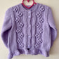 "Babyccino Club” Handmade Cardigan Size Approx 2-3 Years
