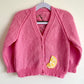 "Ciao Bella” Handmade Cardigan Size Approx 2-3 Years