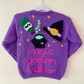 "Magic Potion Maker” Handmade Cardigan Size Approx 2-3 Years