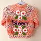 “Bloom” Handmade Cardigan Size Approx 1-2 Years