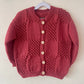 "Charlie and the Chocolate Factory" Handmade Cardigan Size Approx 6-8 Years