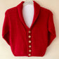 "Rockin' Around” Handmade Cardigan Size Approx 4-6 Years