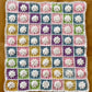 Large Patchwork Floral Squares Handmade Blanket