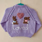 "Loved” Handmade Cardigan Size Approx 6-12 Months
