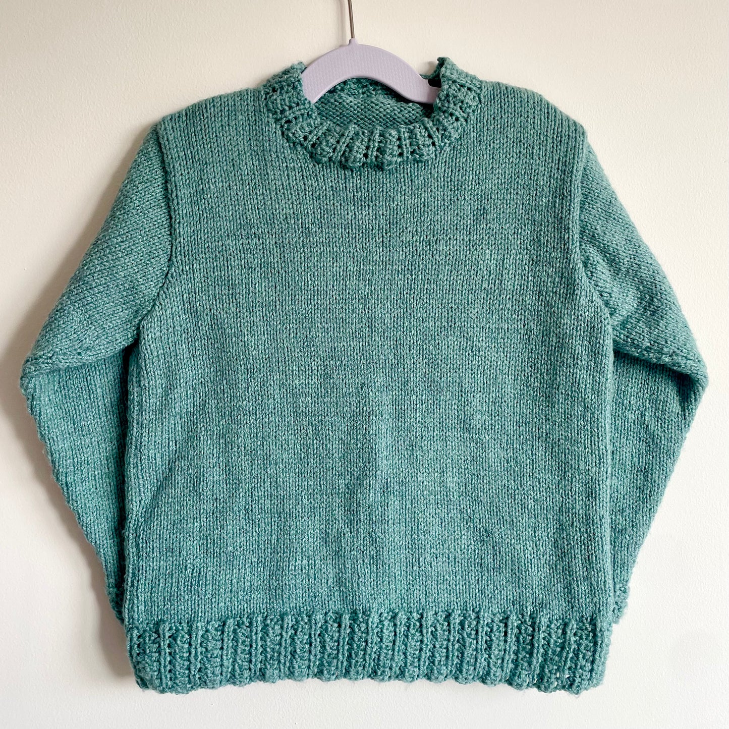 "Autumn Days" Handmade Jumper Size Approx 5-7 Years