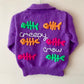 "Creepy Crew" Handmade Cardigan Size Approx 2-3 Years