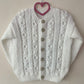 "Squeeze The Day" Handmade Cardigan Size Approx 3-4 Years