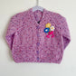 "Bloom" Handmade Cardigan Size Approx 2-3 Years