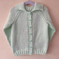 "Cosy Days" Handmade Cardigan Size Approx 3-5 Years