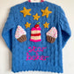 "Star Baker” Handmade Cardigan Size Approx 3-4 Years