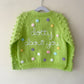 "Dotty About You” Handmade Cardigan Size Approx 3-5 Years