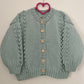 "Puddle Jumper" Handmade Cardigan Size Approx 4-6 Years