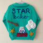 "Star Baker" Handmade Cardigan Size Approx 4-6 Years