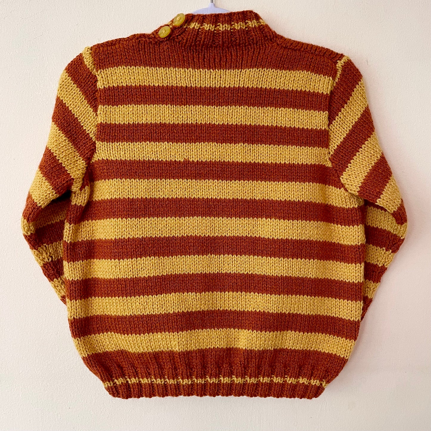 Handmade Jack-O-Lantern Jumper Size Approx 3-4 Years