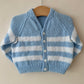 "C'est La Vie" Handmade Cardigan Size Approx 6-12 Months