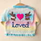 "Loved” Handmade Cardigan Size Approx 6-12 Months