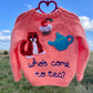 "Who's Come To Tea?" Handmade Cardigan Size Approx 4-5 Years