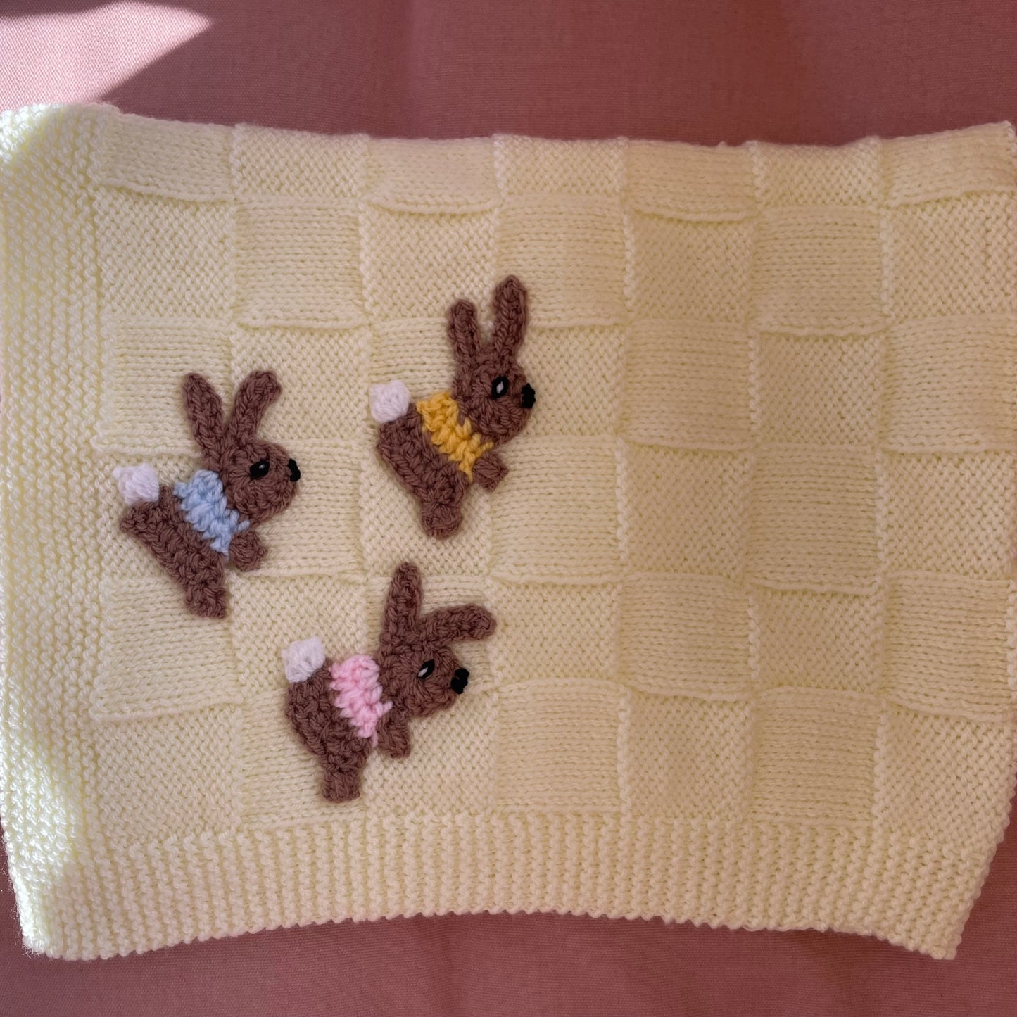 Handmade Bunnies Blanket
