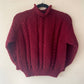 "Apres Ski" Handmade Jumper Size Approx 8-10 Years