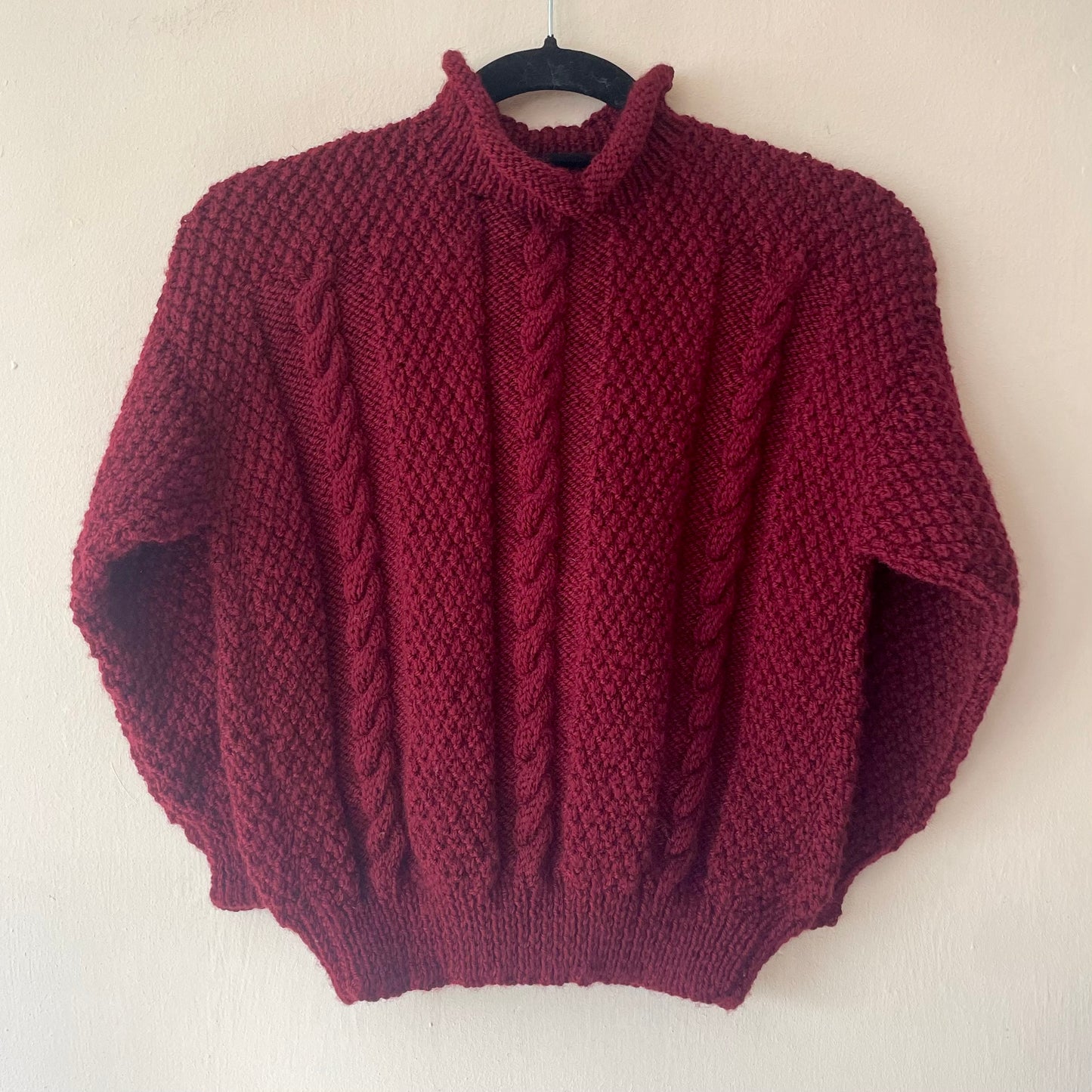 "Apres Ski" Handmade Jumper Size Approx 8-10 Years