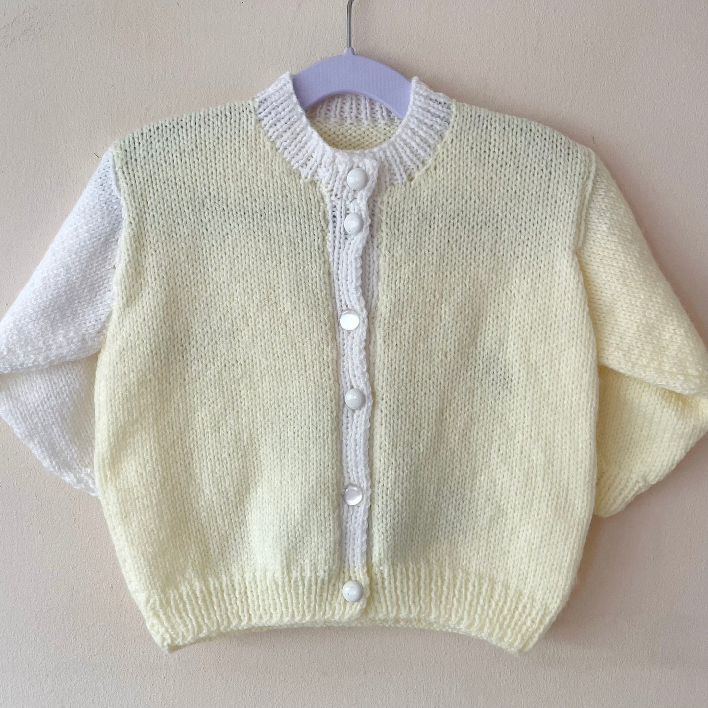 "Bee Happy” Handmade Cardigan Size Approx 2-3 Years