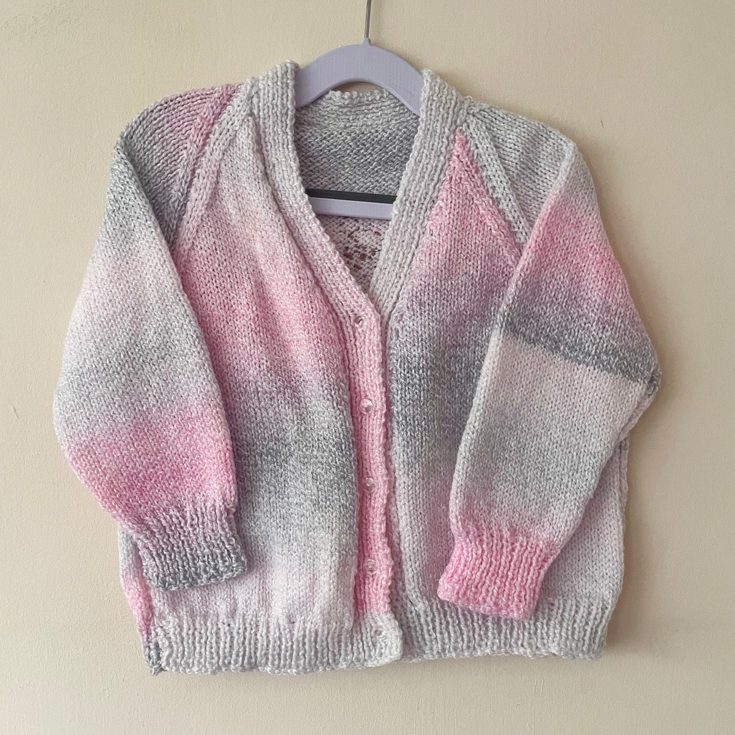 "Goldilocks” Handmade Cardigan Size Approx 3-4 Years