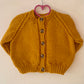 "Pumpkin Spice” Handmade Cardigan Size Approx 1-2 Years