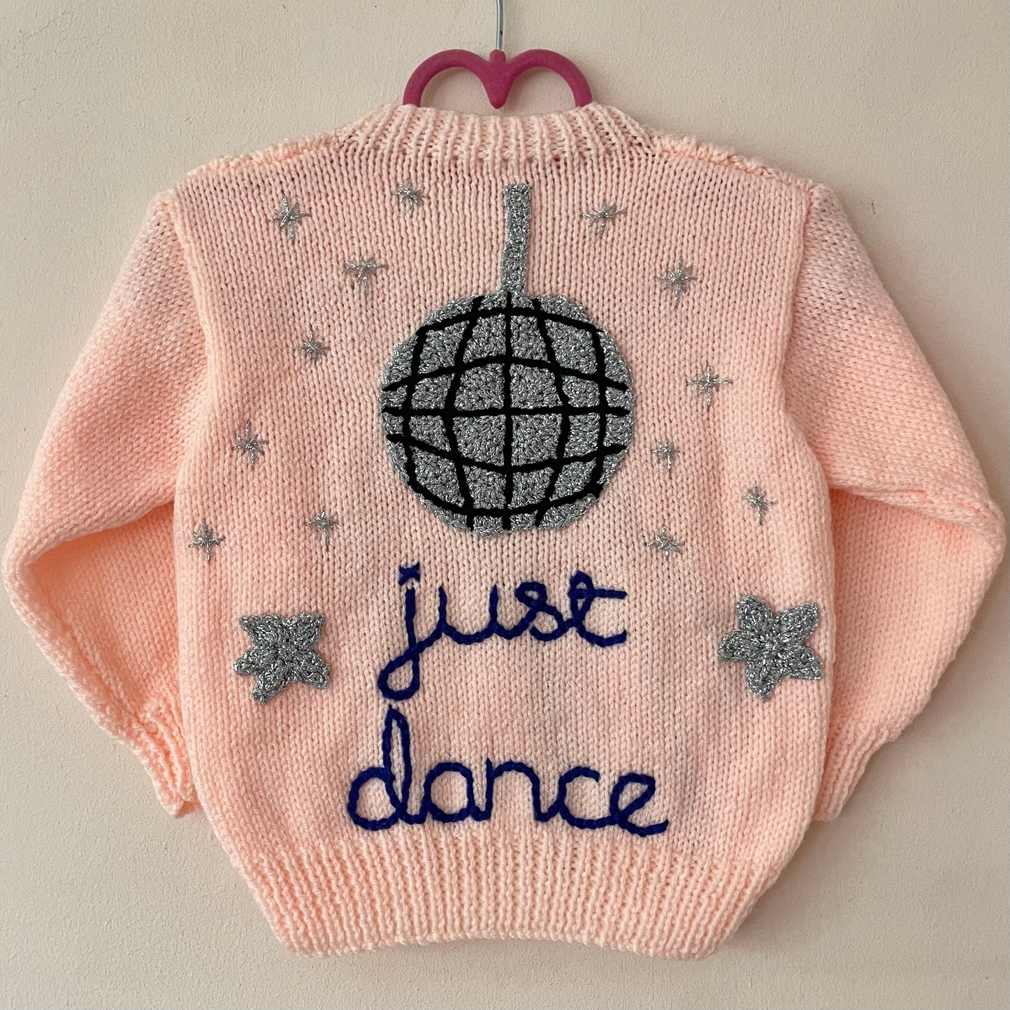 "Just Dance" Handmade Cardigan Size Approx 18 months to 2.5 Years