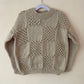 "Pumpkin Season" Handmade Jumper Size Approx 4-6 Years