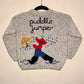 "Puddle Jumper" Handmade Cardigan Size Approx 5-6 Years