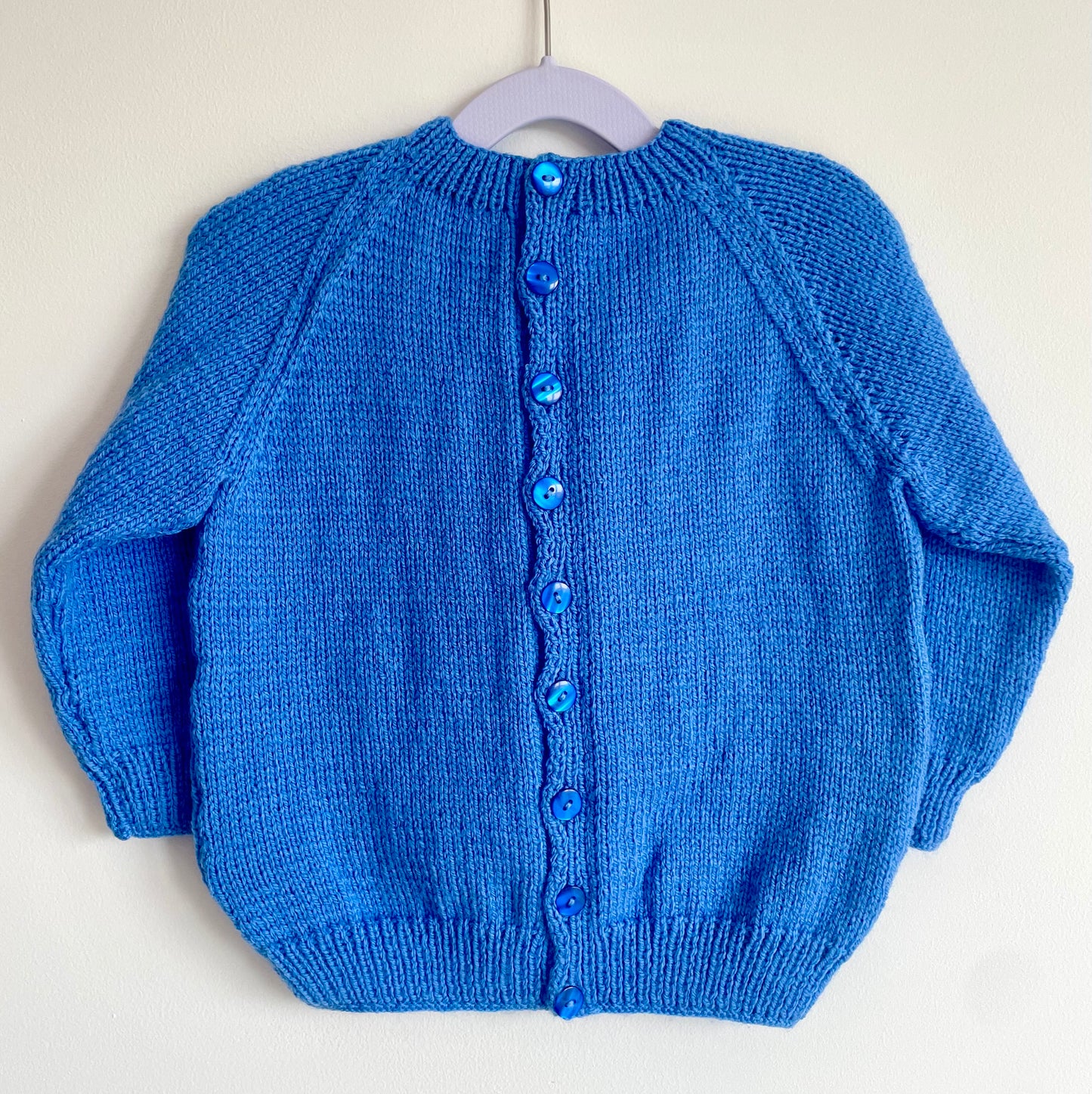 "Ocean Child” Handmade Cardigan Size Approx 3-5 Years