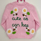 "Cute As Can Bee" Handmade Cardigan Size Approx 2-3 Years