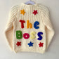 "The Boss” Handmade Jumper Size Approx 2-4 Years