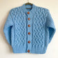 "FAB-YULE-OUS” Handmade Cardigan Size Approx 7-9 Years
