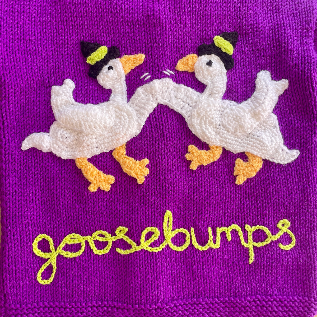 "Goosebumps" Handmade Cardigan Size Approx 3-5 Years