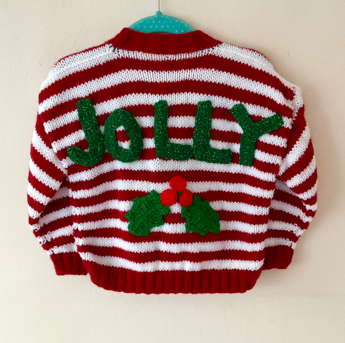 "Jolly” Handmade Cardigan Size Approx 1.5-2.5 Years