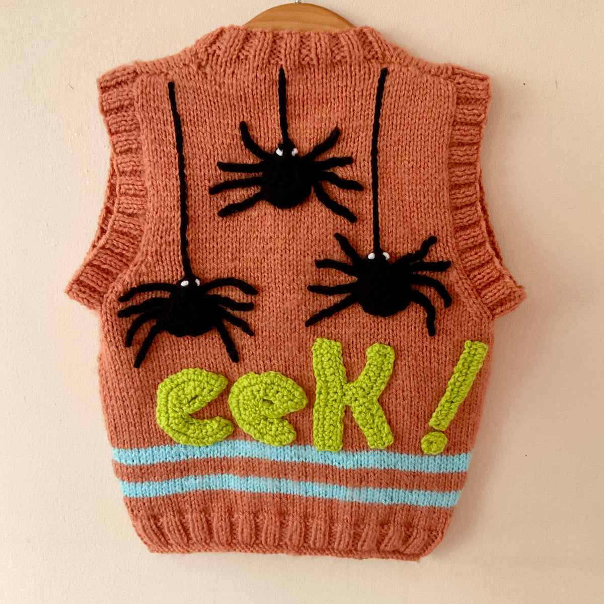 "EEK" Handmade Waistcoat Size Approx 1-2 Years